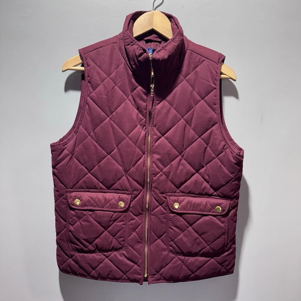 NWT Francesca's Quilted Puffer Vest Size Large